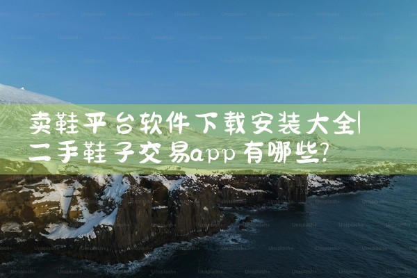 卖鞋平台软件下载安装大全